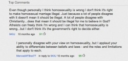 the-hooded-geek:  awesomephilia:  What is this, intelligent comments on Youtube?!  Wait… The lack of stupidity is confusing me… The fuck just happened?
