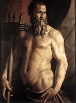 Dahlium:  Agnolo Di Cosimo Bronzino Andrea Doria As Neptune (1550-55) 