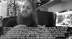 deraileddreams:  “A lot of metal heads are goddamn drama queens who do not respect any other’s opinion, and who force their opinion to someone else.. I’m tired of people bitching about ‘the wrong type of metal’. “ 