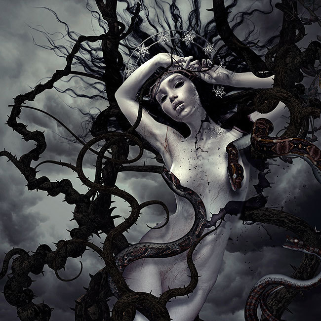 redsurrealmind:  Digital art by Natalie Shau. 