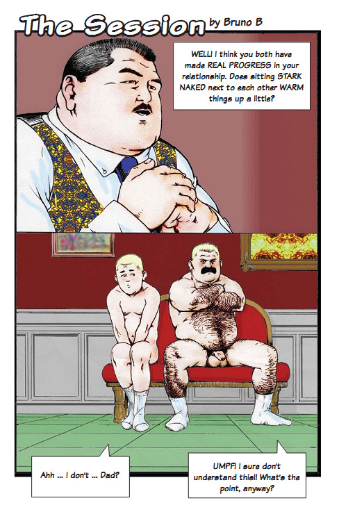 dadsboy:  The Session,Â byÂ Bruno B. Click to enlarge. This comic is from Handjobs