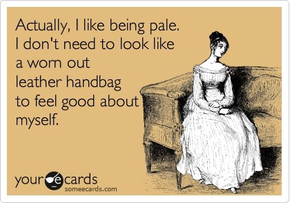 chelseachristian:  I adore my pale skin :)  Me too :]