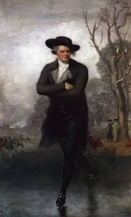 the-paintrist:  thereisonegrater:  Gilbert Stuart, The Skater (Portrait of William Grant), 1782  Sir William Grant (13 October 1752 – 23 May 1832) was a British lawyer, Member of Parliament from 1790–1812 and Master of the Rolls from 1801–1817.