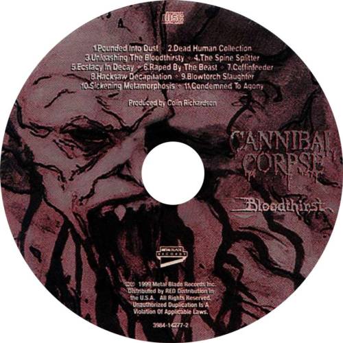 tay-disco-rayado:  Cannibal Corpse - Bloodthirst  