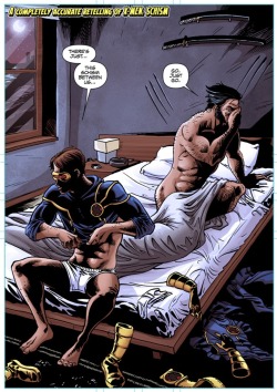intotheuncertaindivine:  I haven’t read the comic book this is referring to, but all xmen comics/films should be like this… 
