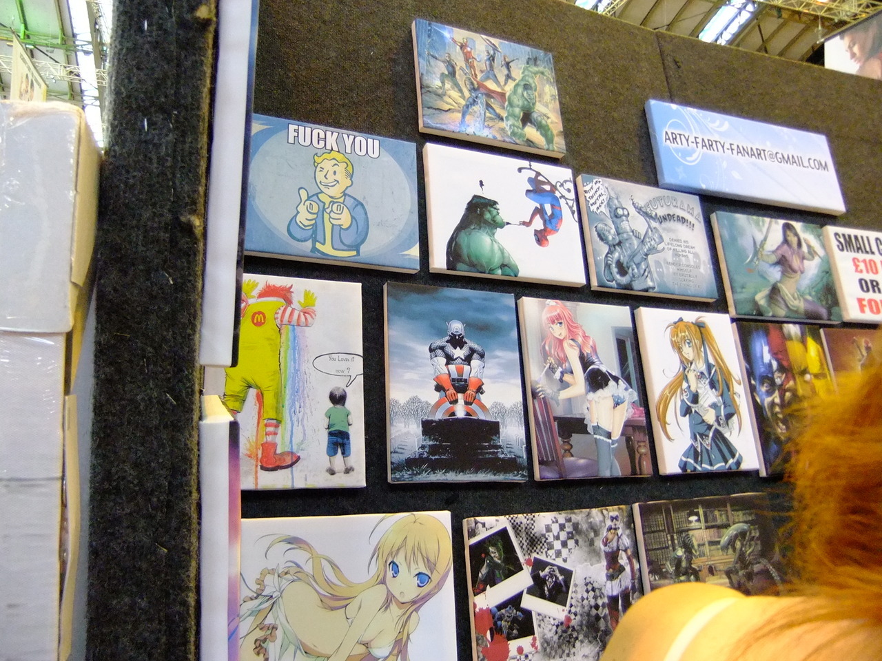 stickypiston:  ubermidget:  WARNING - If you see this stall at a convention in the