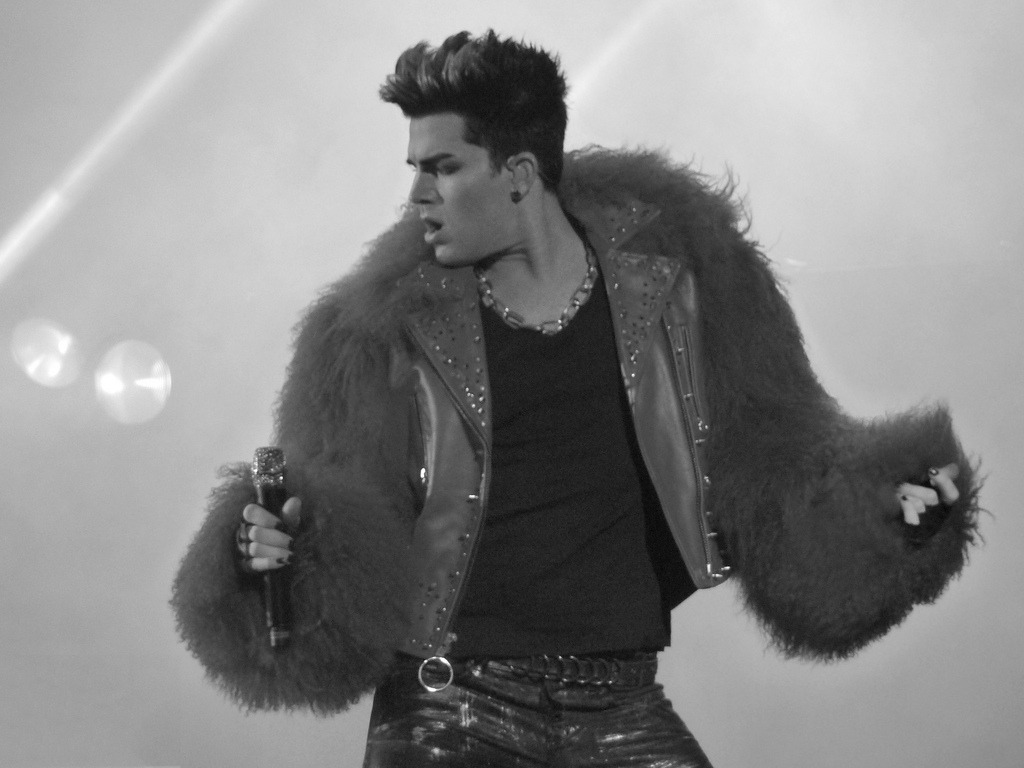 shefindhappiness:  Adam Lambert (von fuzzleduck) 
