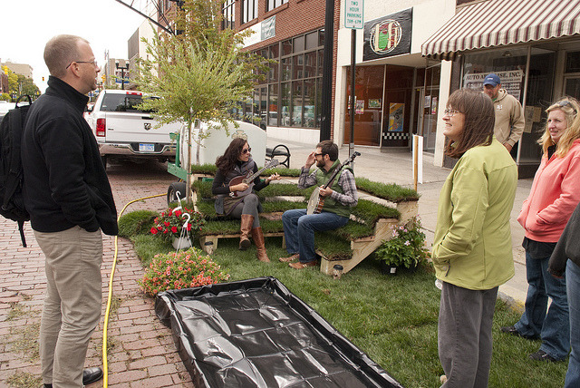 designthinkingpsu:
“ Check out the Flickr pool that documents all of the International Parking Day installations, wherein people repurpose parking spots for different uses.
”
It’s just around the corner!