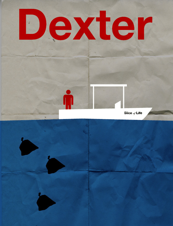 fuckyeahdexterart:  Minimal Dexter Poster by ~rubinator 