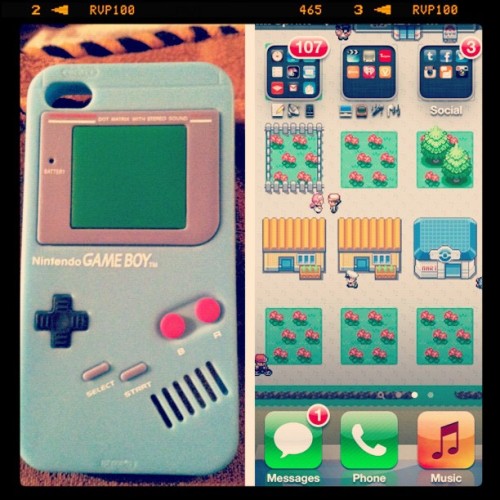envadeyourmind:  My iPhone case and my background. :) (Taken with Instagram)
