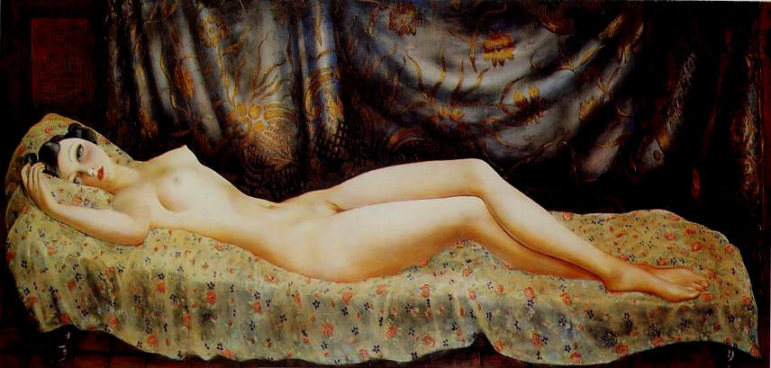 blueruins:  Nude Portrait of Arlette (1903) by Moise Kisling 