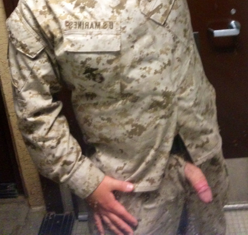 Major Dad’s Military Nudes 146whatilikebyjmh: Me, in my cammies