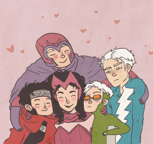 ppitte:Some zapping and grouphugs. Because Grandpa Magneto is the Best Magneto. 