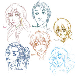 ambrosius-eri:  forevermyart:  Legend of Korra bbs. I hope these are enjoyable.  OMG! dfjsdljf, they’re all so grogeous! And all three of my pairings! Korrlok, Korroh, and Amorra!  K yeah I&rsquo;m shipping Korra with everyone now and selling her children