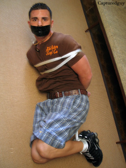 studentslave:  Helpless, tied and gagged - he can do nothing, prevent nothing and say nothing to stop what is planned for him 