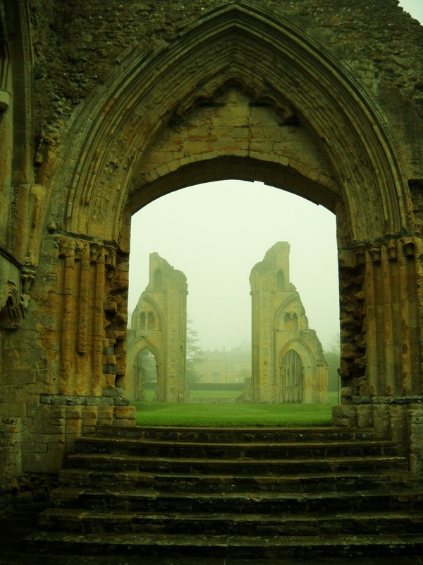 bluepueblo:  Mystical, Glastonbury Abbey Ruins, England photo via jane 