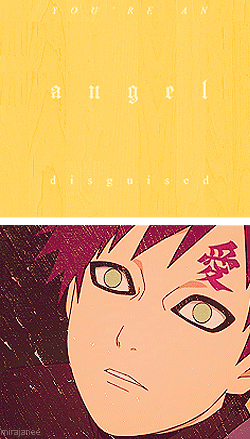   Favorites Anime Characters - Sabaku no Gaara.    " …No… what was I originally?…