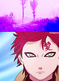   Favorites Anime Characters - Sabaku no Gaara.    " …No… what was I originally?…