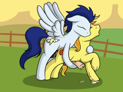 fearingfun:  Soarin’ gets his revenge. &gt;:3  OOOOOOOOOH YES