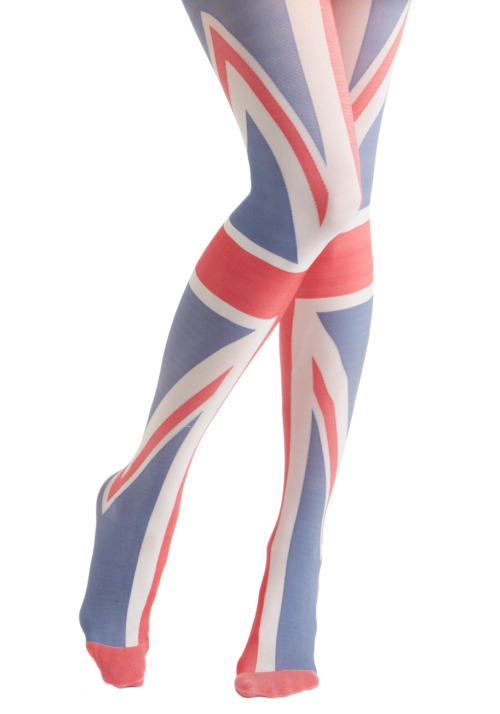 We’ve caught London fever! ‘Sport’ your excitement for the Olympics with our Yea or Nation Tights in United Kingdom.