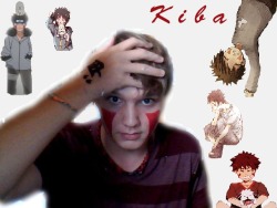 I dressed up my kid neighbor as Kiba because