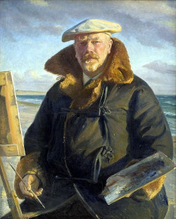 Michael Ancher (1849-1927) - Self-Portrait -