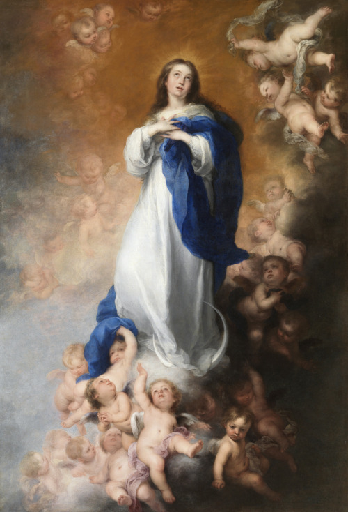 Immaculate Conception, by Bartolomé Esteban Murillo, Museo Nacional del Prado, Madrid.