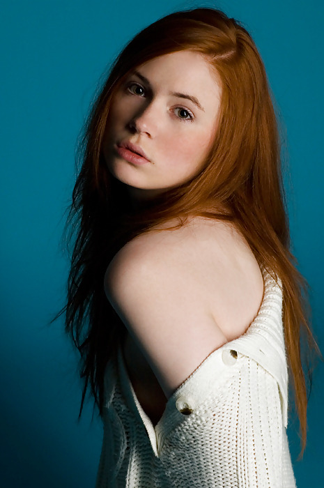 Redhead cutie portrait.