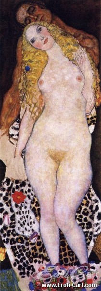 “Adam and Eve (Unfinished)” by Gustav Klimt