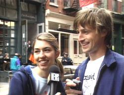 aoskirt:  Sofia Coppola and Spike Jonze, 1994 