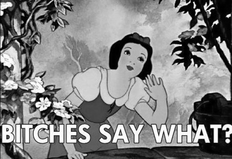 the-dreamer-evasive:Why Snow White has become a source of comic relief for me as well now.