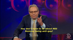 indebtandbored:  Lewis Black on the Daily