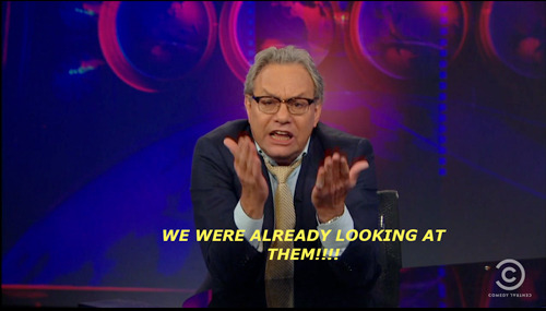 Porn Pics indebtandbored:  Lewis Black on the Daily