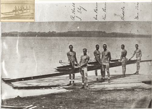 Princeton rowing crew, 1875