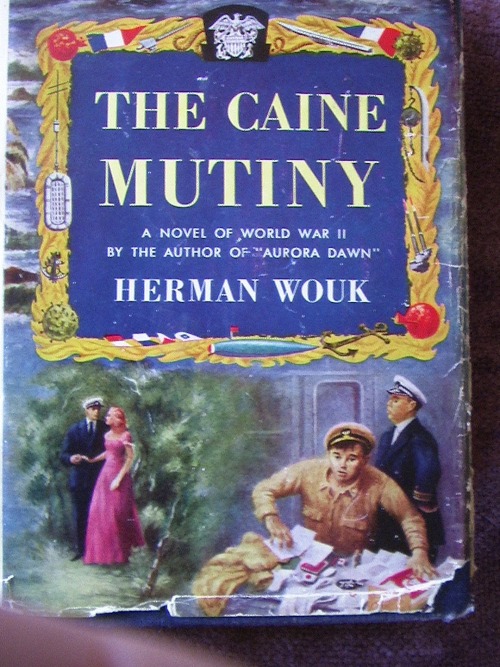 The Caine Mutiny (1951). Herman Wouk. Doubleday &amp; Co. First edition. Original dust jacket.1952 P