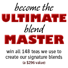 adagioteas:  Earn your blending black belt Simply reblog this post for a chance to