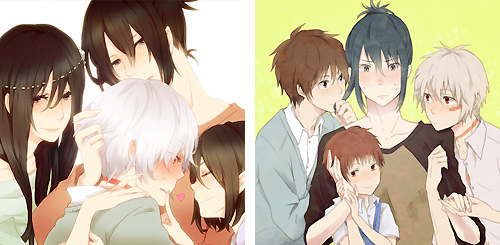 placeryaoi:  Nezumi & Sion (No.6) Art by ♦    