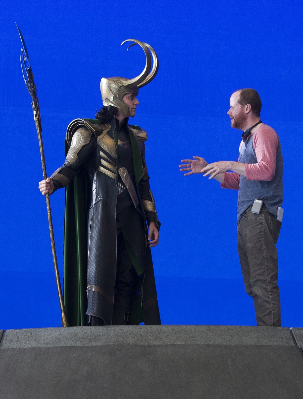 torrilla:  Tom Hiddleston as Loki on the Set of The Avengers [4x UHQ] Courtesy of