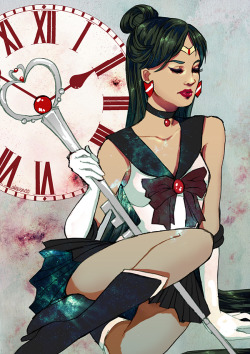 sailorsomething:  Time’s Up by ~alexisneo