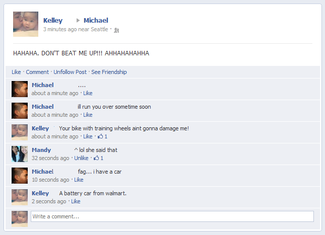 Haha the things I be doing to this kid! 
