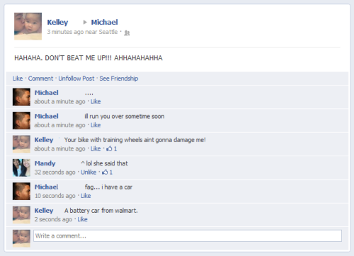 Haha the things I be doing to this kid! 