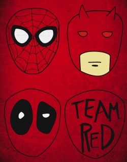 omnisam:  Team Red, my BrOTP.  Inspired by the loverly comics of Onac911