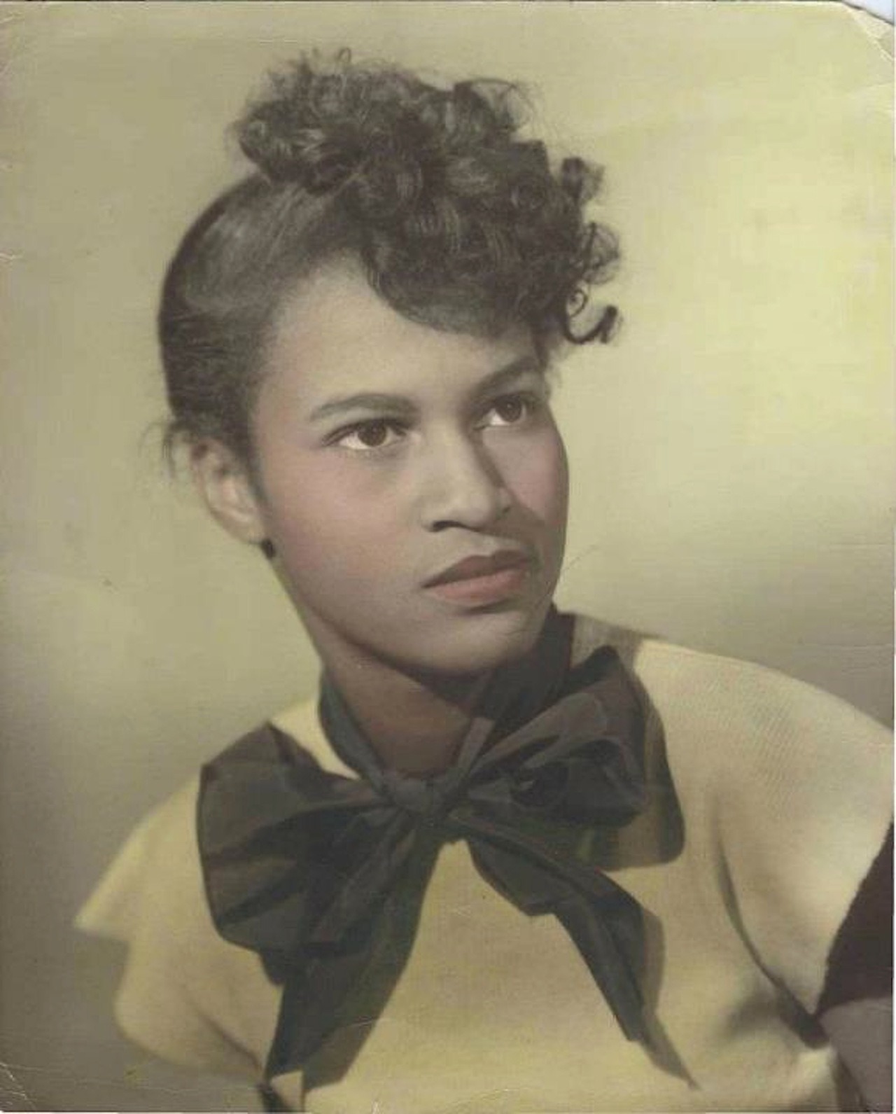 This is my mother, Barbara Taylor Jewell, who passed away in November. The photo was taken in 1947 when she was a freshman entering Clark College (now Clark-Atlanta University) in Atlanta, Georgia. The photographer liked my mother’s photo and the...