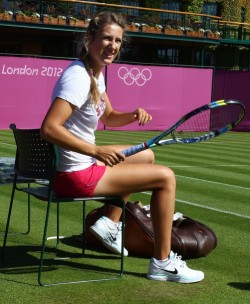 tennis-outfits:  practice session in London