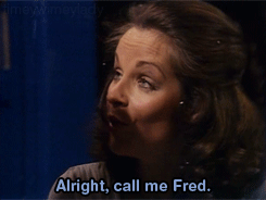 timeywimeylady:  The Doctor: One more thing, your name. Romana: What about my name? The Doctor: It’s too long. By the time I’ve called out “look out”, what’s your name? Romana: Romanadvoratrelundar.The Doctor: By the time I’ve called