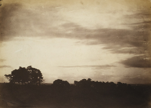 Roger Fenton. Landscape with Clouds. 1856.