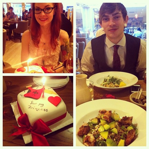 halfpastthree: dang im a lucky girl ☺ spoilt rotten @wormswillfeed (Taken with Instagram at Wildwood