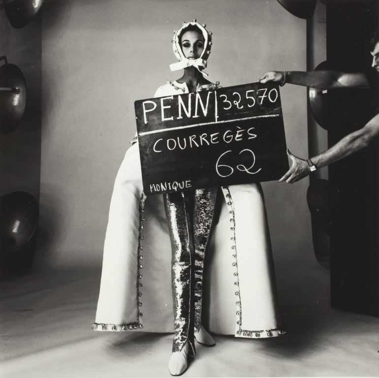 realityayslum:  Irving Penn - Courrèges Fashion with Slate, Paris, 1964. … via