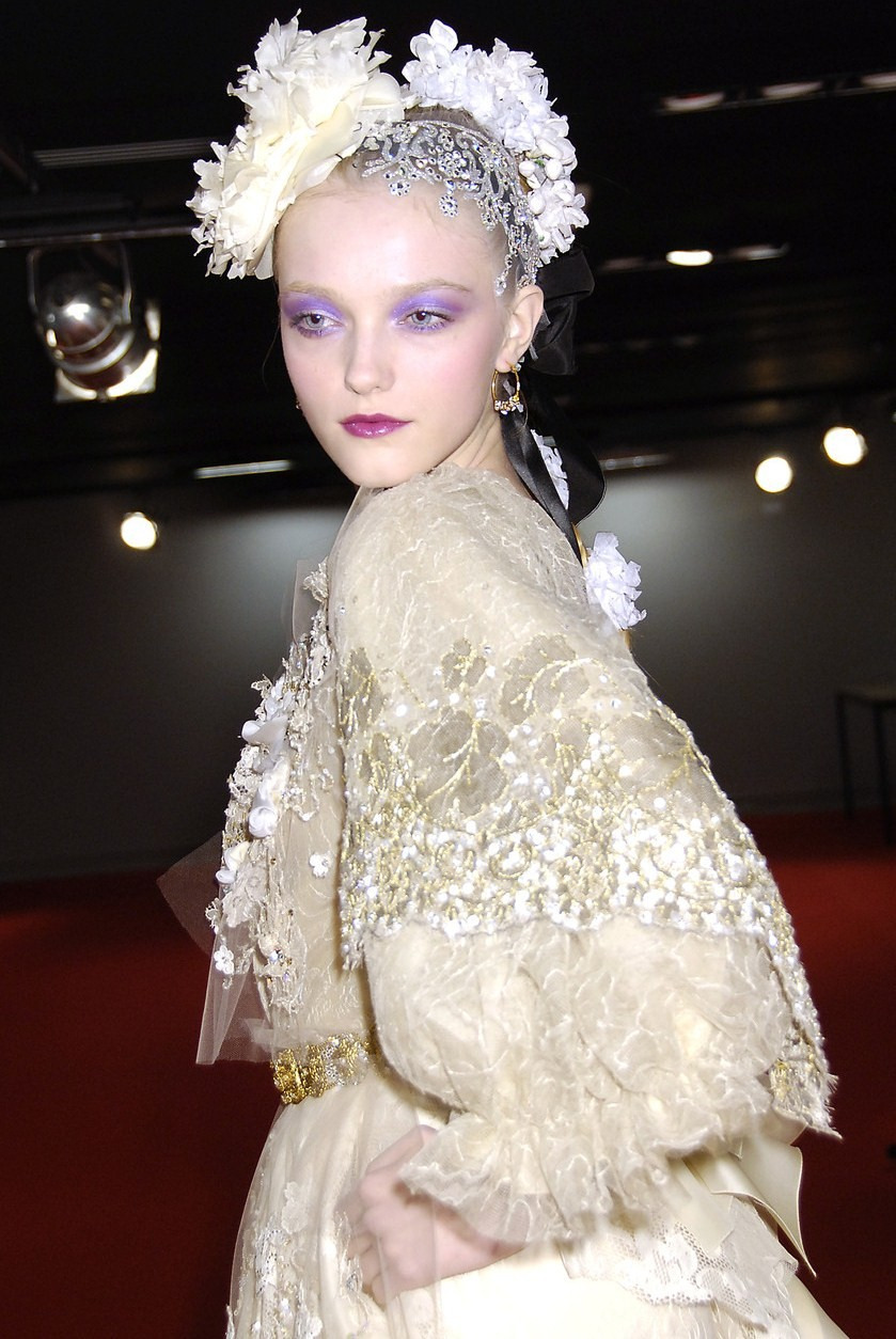 CHIFFON ET RIBBONS — sailingsoul-s: Backstage at Christian Lacroix