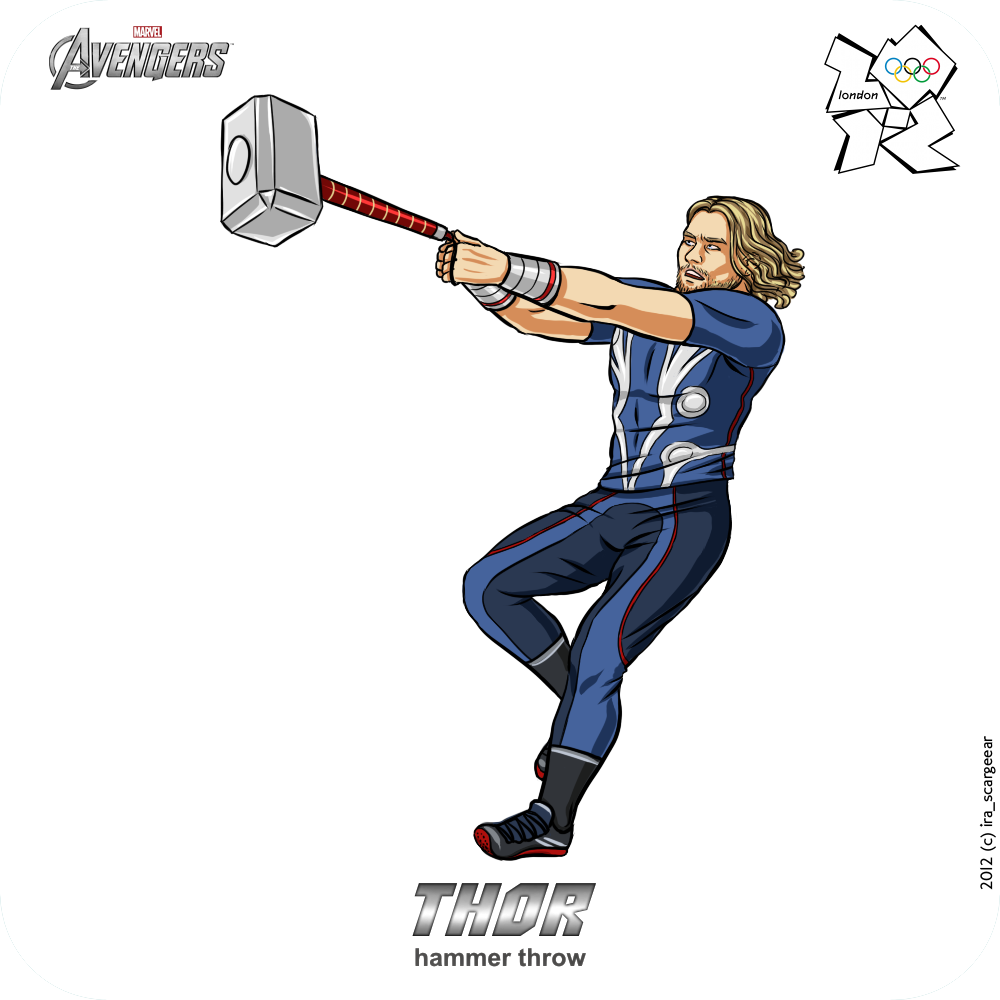 becks28nz:  Olympics - 2012: Avengers by ~scargeear 